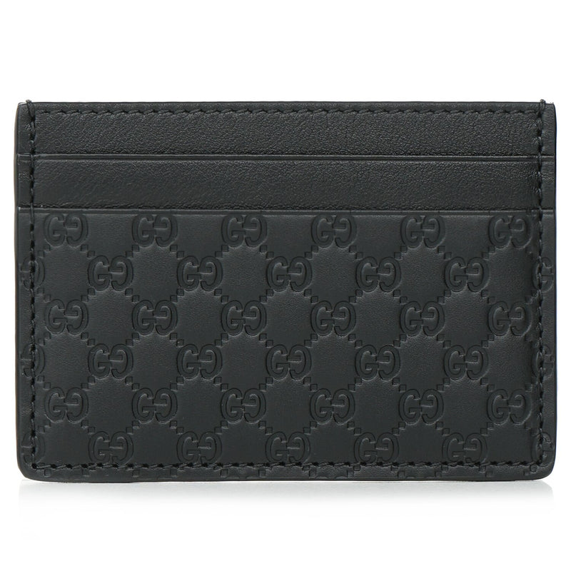 Gucci 262837 Gucci Microguccissim a Card Holder  Fixed Size