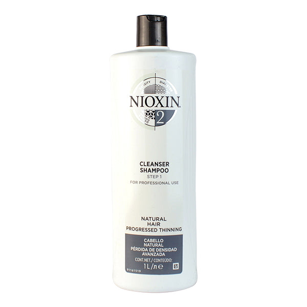 Nioxin System 2 Cleanser Shampoo 1000ml/33.8oz