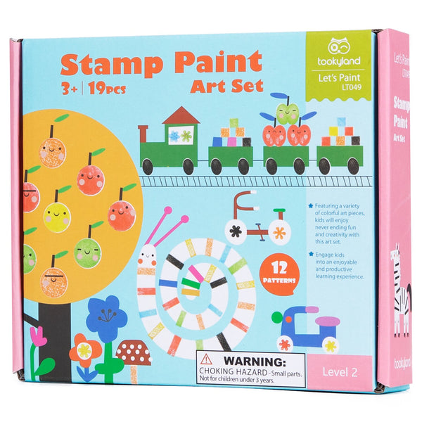 Tookyland Stamp Paint Art Set  20x17x5cm