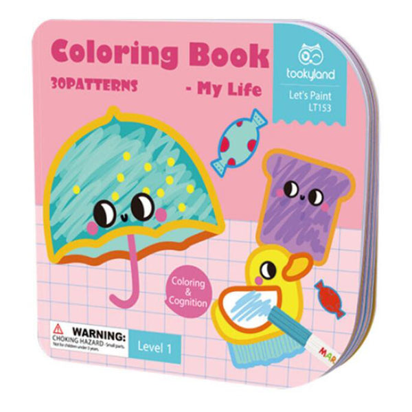 Tookyland Coloring Book - My Life  26x28x0.5cm