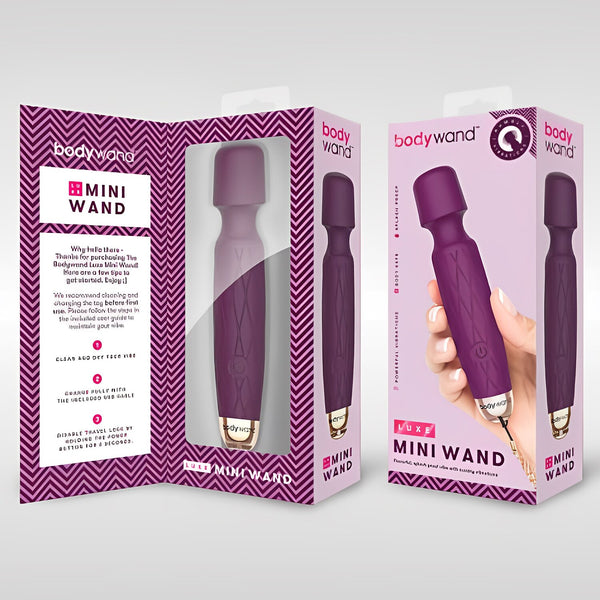 Body wand Luxe Mini USB Massage Stick - # Purple  1 pc