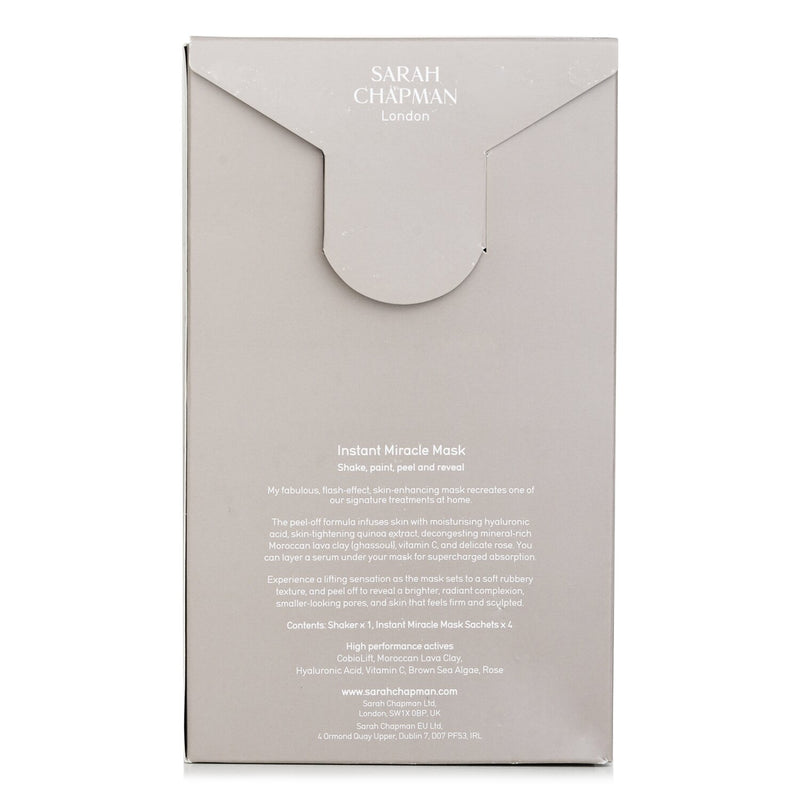Sarah Chapman Skinesis Instant Miracle Mask  4x15g/4x0.52oz