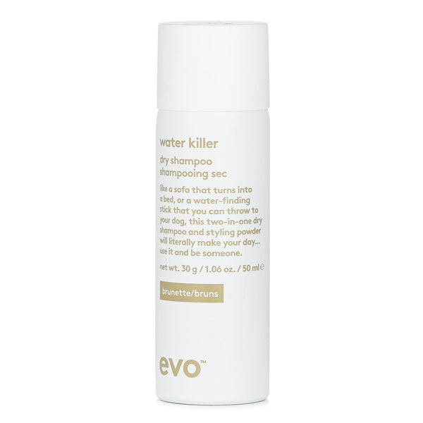 Evo (Aerosol) Water Killer Dry Shampoo - # Brunette  50ml/1.06oz/30g