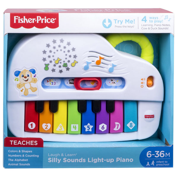 Fisher-Price Laugh & Learn? Silly Sounds Light-Up Piano  27x6x24cm