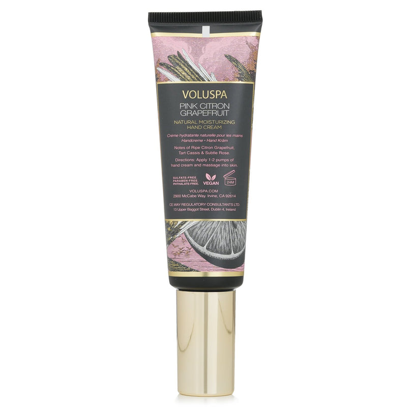 Voluspa Pink Citron Grapefruit Hand Cream  50ml/1.7oz