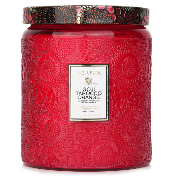 Voluspa Luxe Jar Candle - Goji Tarocco Orange  44oz/1.25kg