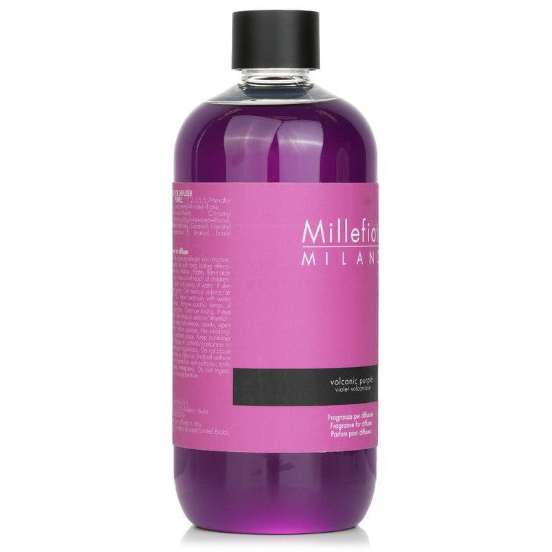 Millefiori Natural Fragrance For Diffuser Refill - Volcanic Purple  500ml/16.9oz