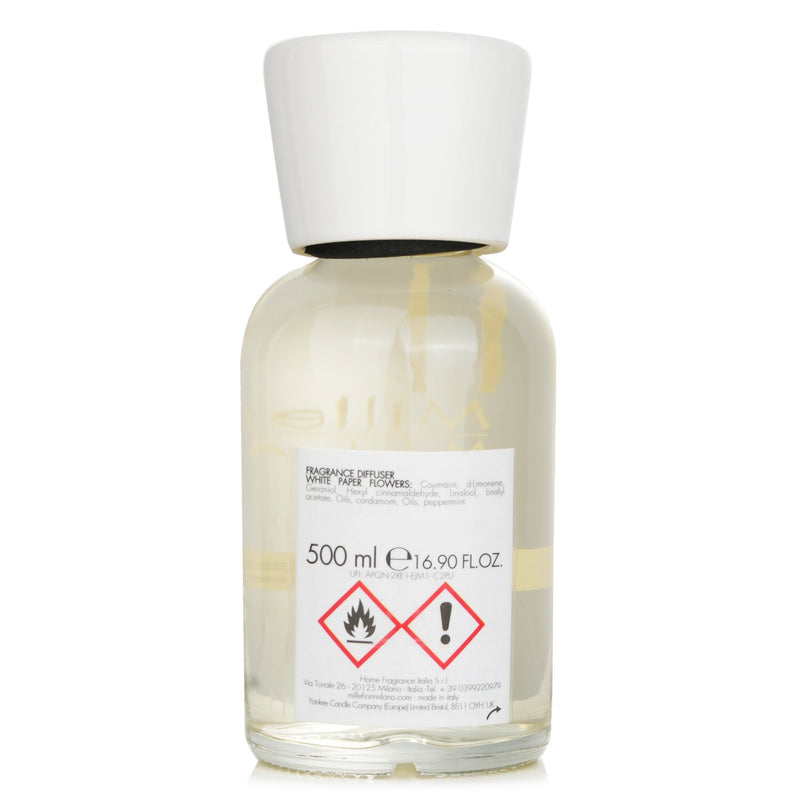 Millefiori Natural Fragrance Diffuser - White Paper Flowers  500ml/16.9oz