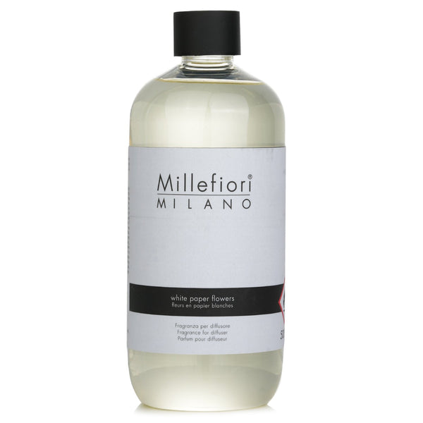 Millefiori Natural Fragrance Diffuser Refill - White Paper Flowers  500ml/16.9oz