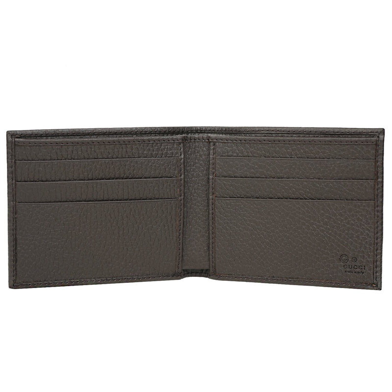 Gucci Signature Bifold Wallet 260987  Fixed Size