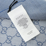 Gucci HALF GG LOGO WOOL SCARF 344994  Fixed Size