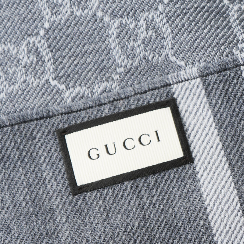 Gucci Reversible Arlisse GG Guccissima Scarf/Muffler 544619  Fixed Size