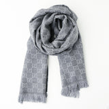 Gucci Reversible Arlisse GG Guccissima Scarf/Muffler 544619  Fixed Size