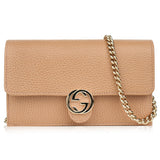 Gucci Icon GG Interlocking Wallet On Chain Crossbody Bag 615523  Fixed Size