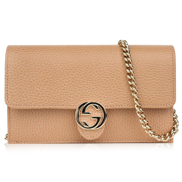 Gucci Icon GG Interlocking Wallet On Chain Crossbody Bag 615523  Fixed Size