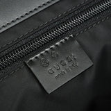 Gucci Techno Canvas Web Stripe Black Messenger Bag 630921  Fixed Size