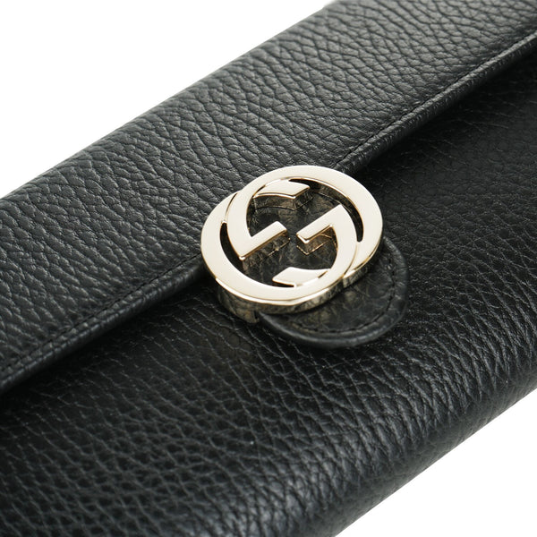 Gucci Icon GG Interlocking Wallet 615524  Fixed Size
