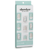 Cololab Showker Gel Nail Strip # CSA701 Jewel Shooting Mint  1pcs