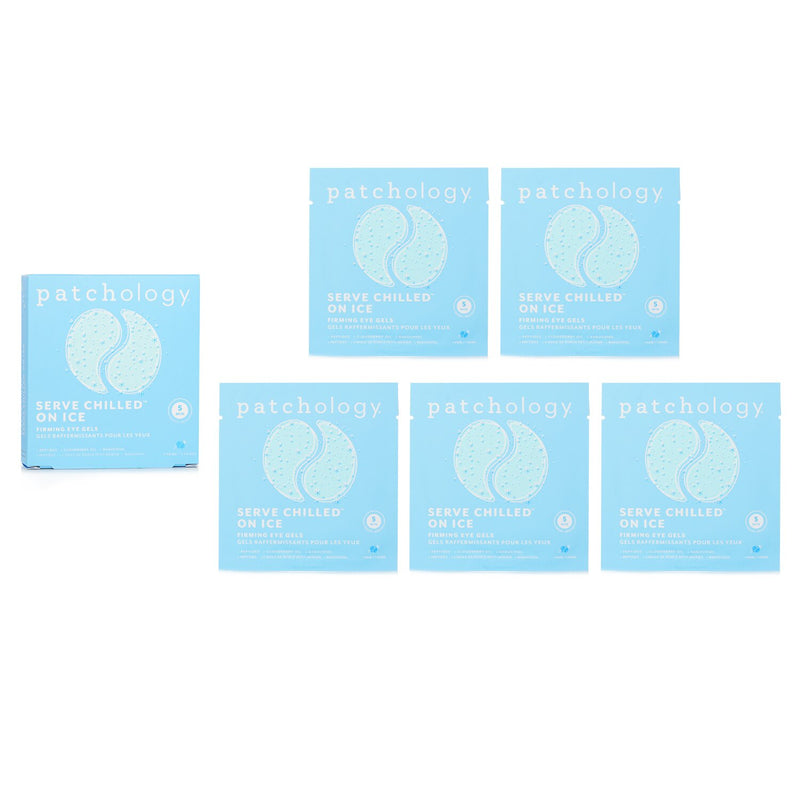 Patchology Serve Chilled On Ice Firming Eye Gels  5 Pairs