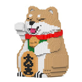 Jekca Lucky Shiba Inu 01S-M01 Building Bricks Set  16x19x26cm