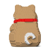 Jekca Lucky Shiba Inu 01S-M01 Building Bricks Set  16x19x26cm