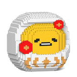 Jekca Gudetama Daruma 01S Building Bricks Set  20x16x19cm