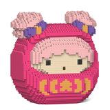 Jekca Little Twin Stars Daruma 01S Building Bricks Set  21x16x22cm