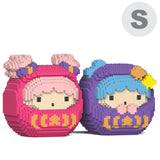 Jekca Little Twin Stars Daruma 01S Building Bricks Set  21x16x22cm