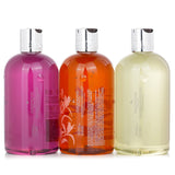 Molton Brown Floral & Citrus Bath&Shower Gel Set (Fiery Pink Pepper-300ml&Ltd.Ed.Heavenly Gingerlily-300ml&Orange and Bergamot-300ml)  3x300ml/10oz