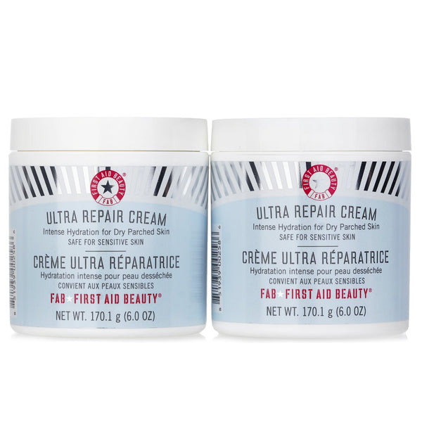 First Aid Beauty Ultra Repair Cream Duo Pack (For Sensitive Skin)  2x170g/6oz