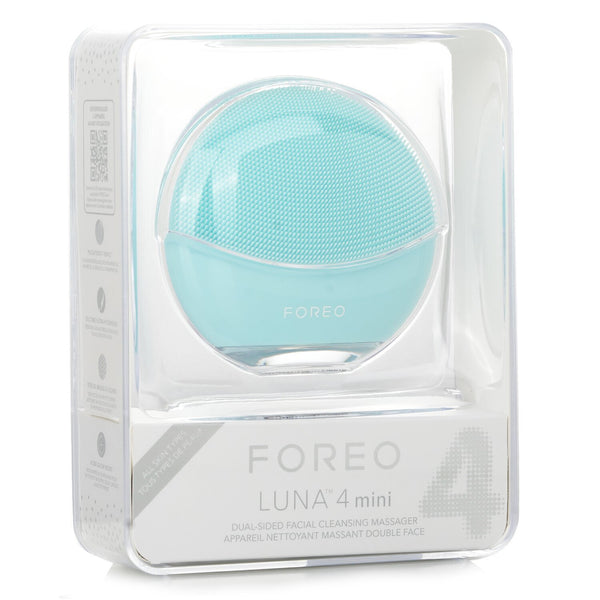 FOREO Luna 4 Mini Dual-Sided Facial Cleansing Massager - # Arctic Blue  1pcs