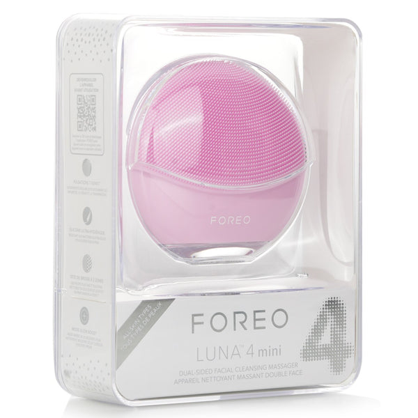 FOREO Luna 4 Mini Dual-Sided Facial Cleansing Massager - # Pearl Pink  1pcs