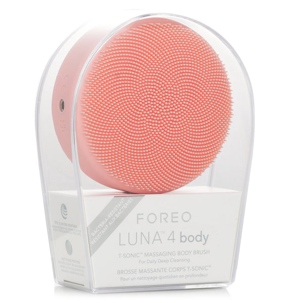 FOREO Luna 4 Body Massaging Body Brush - # Peach Perfect  1pcs