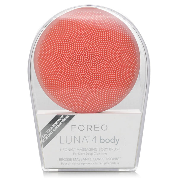 FOREO Luna 4 Body Massaging Body Brush - # Peach Perfect  1pcs