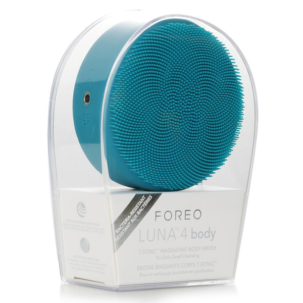 FOREO Luna 4 Body Massaging Body Brush - # Evergreen  1pcs
