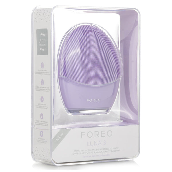 FOREO Luna 3 Smart Facial Cleansing & Firming Massager (Sensitive Skin)  1pcs