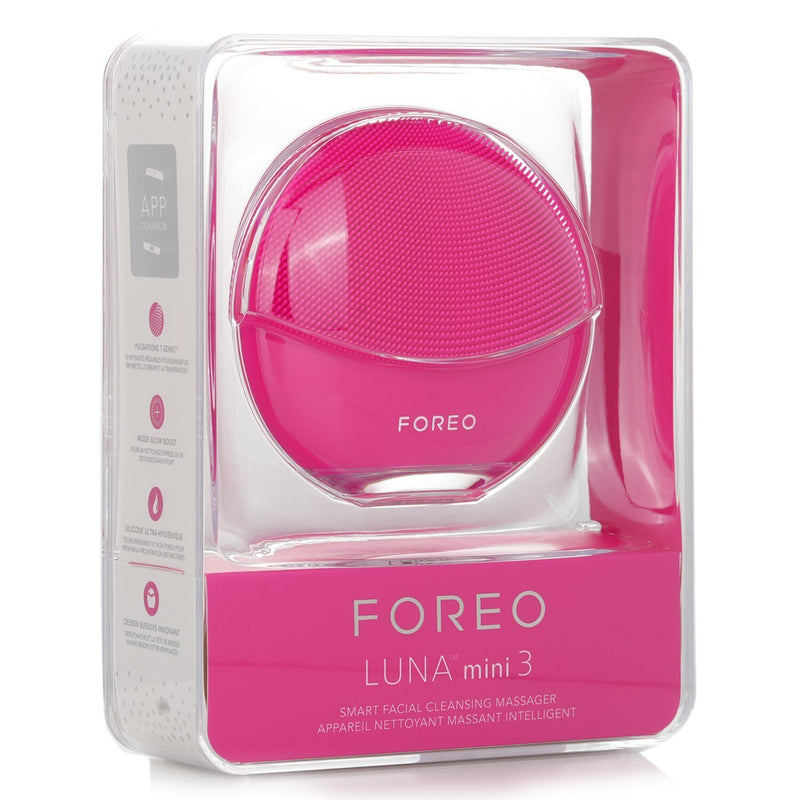 FOREO Luna Mini Smart Facial Cleansing Massager - # Fuchsia  1pcs