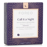 FOREO UFO Call It A Night Nourishing Revitalizing Facial Mask - Ginseng & Olive Oil 133821  7x6g