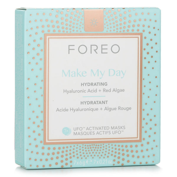 FOREO Ufo Hyaluronic Acid & Red Algae Mask - Make My Day  7x6g