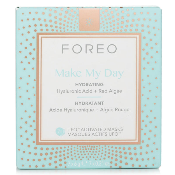 FOREO Ufo Hyaluronic Acid & Red Algae Mask - Make My Day  7x6g