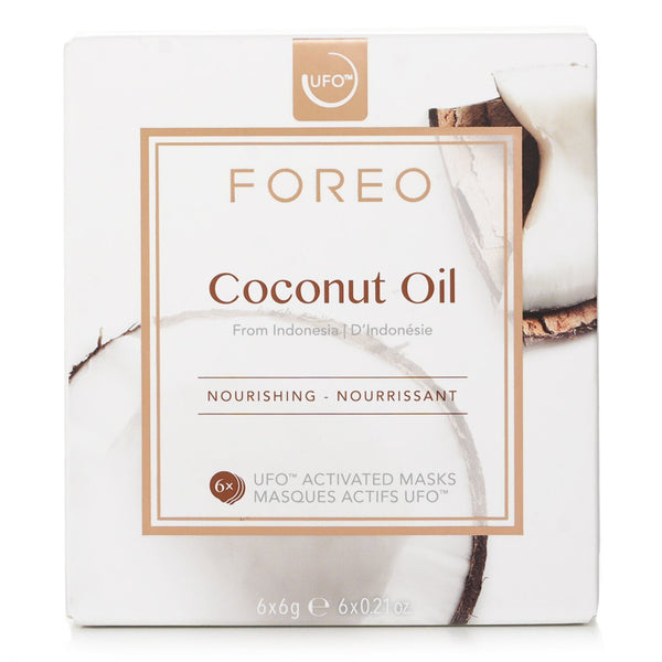 FOREO UFO Nourishing Face Mask - Coconut Oil (For Dry & Dehydrated Skin)  6x6g