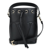 Valentino Garavani Valentino Small VLOGO Bucket Bag  Black