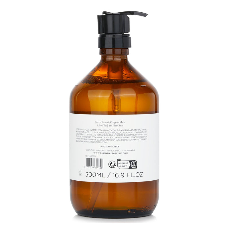 Essential Parfums Bois Imperial by Quentin Bisch Liquid Body & Hand Soap  500ml/16.9oz