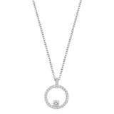 Swarovski Creativity pendant 5198686  -  White, Rhodium plated  White