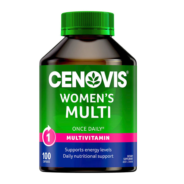 Cenovis [Authorized Sales Agent] Cenovis Once Daily Women's Multi - 100 Capsules  100pcs/box