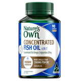 Nature's Own [Authorized Sales Agent] NATURE'S OWN 4 in 1 Concentrated Fish Oil - 90 Capsules  90pcs/box