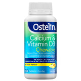 Ostelin [Authorized Sales Agent] Ostelin Calcium & Vitamin D Chewable - 60 Tablets  60pcs/box