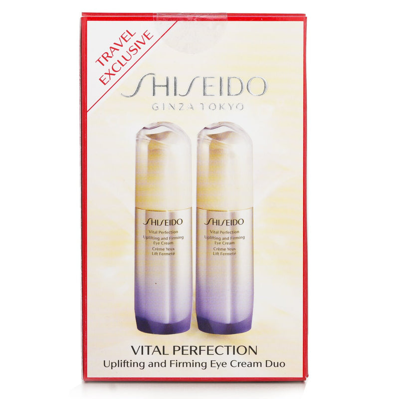 Shiseido Vital Perfection Uplifting & Firming Eye Cream Duo  2x15ml