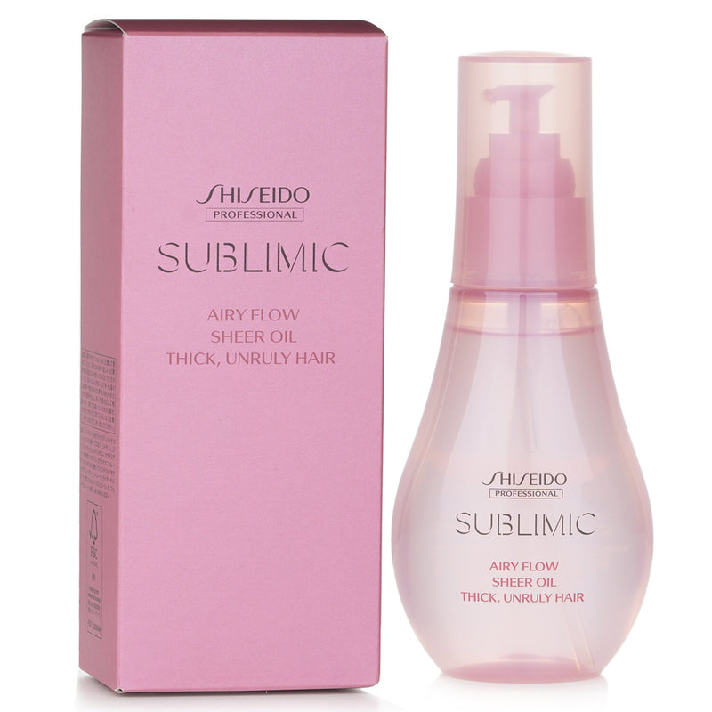 Shiseido Sublimic Airy Flow Sheer Oil (Thick, Unruly Hair)  100ml