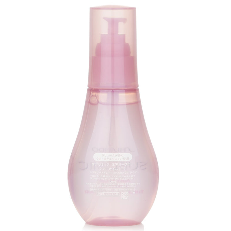 Shiseido Sublimic Airy Flow Sheer Oil (Thick, Unruly Hair)  100ml